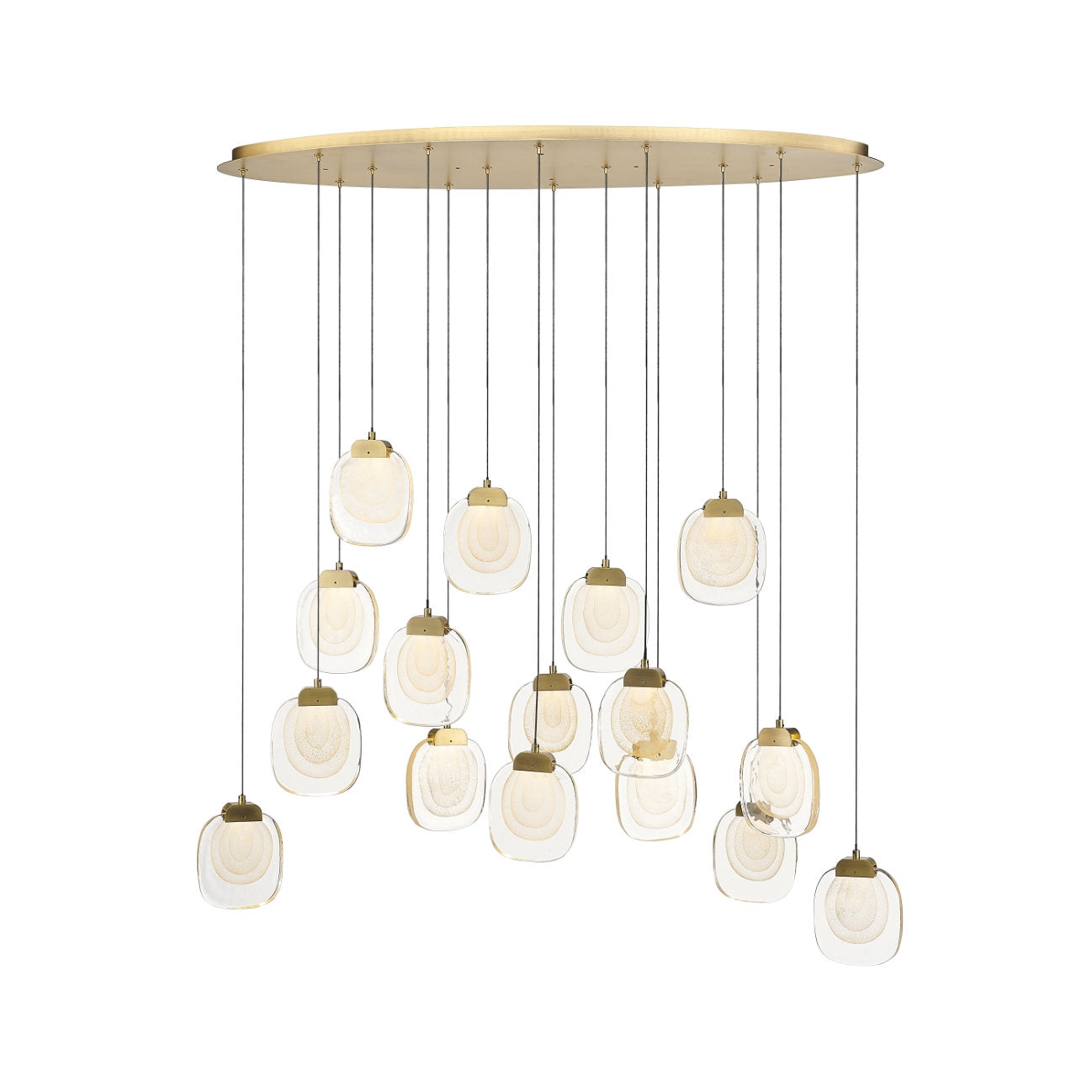 GAIA 16 LIGHT LINEAR LED MULTI-PENDANT – Moderno Lighting Inc.