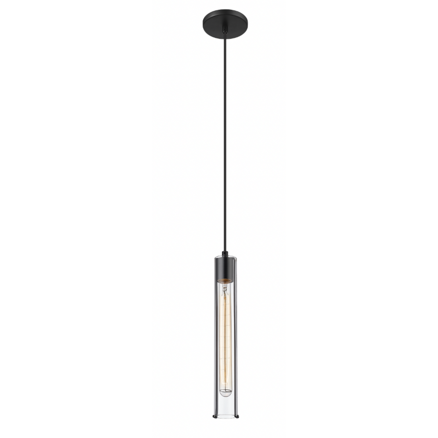 PERSIUS 1 LIGHT MINI-PENDANT W/ FLUTED GLASS