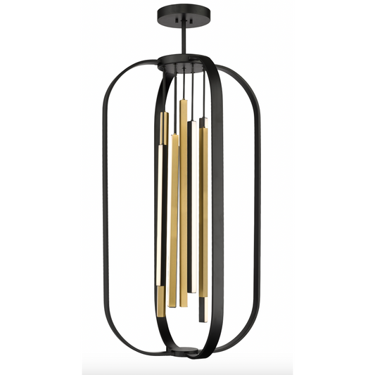 RUBY 9 LIGHT LED CHANDELIER