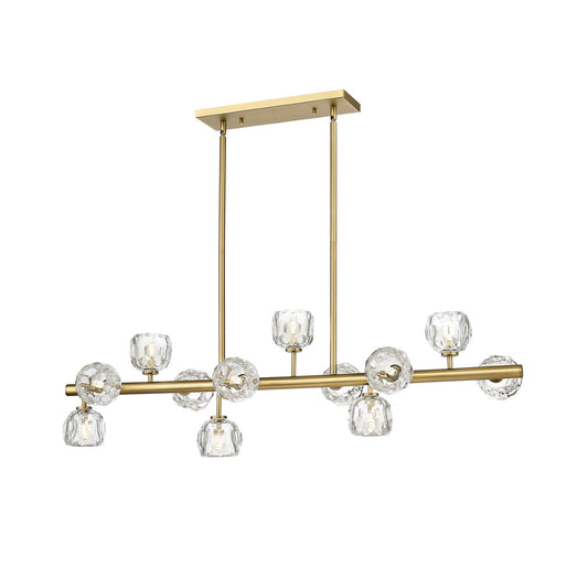 GONIA 12 LIGHT LINEAR CHANDELIER