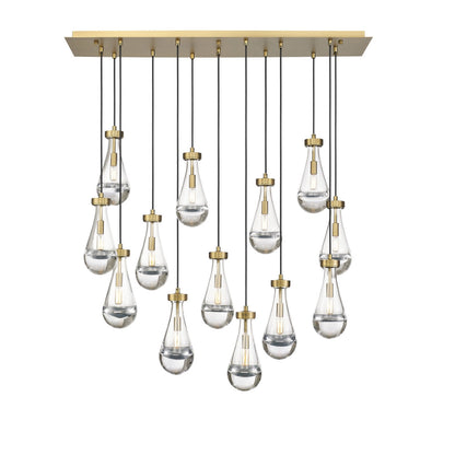 NEWTON 13 LIGHT LINEAR MULTI-PENDANT