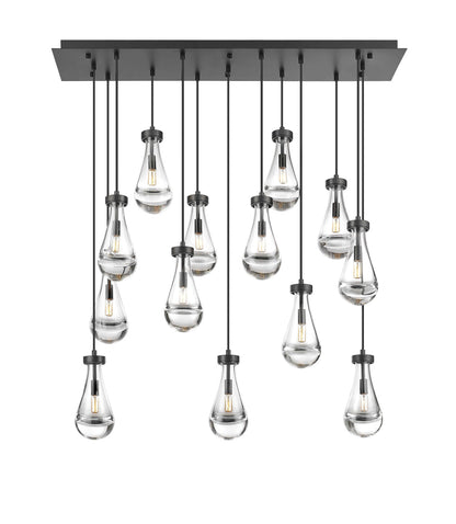 NEWTON 13 LIGHT LINEAR MULTI-PENDANT