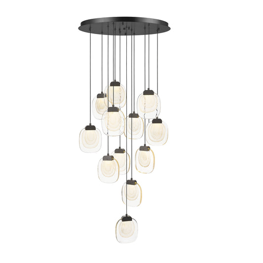 GAIA 12 LIGHT LED MULTI-PENDANT