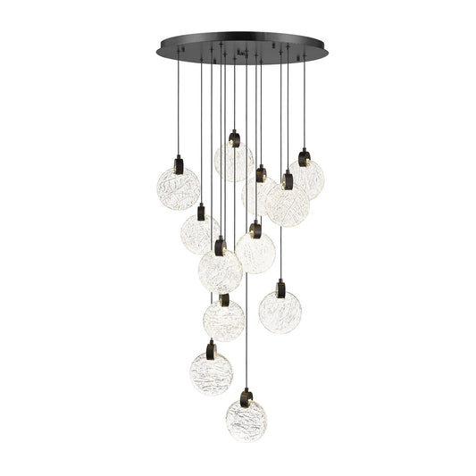 AGLAIA 12 LIGHT LED MULTI-PENDANT
