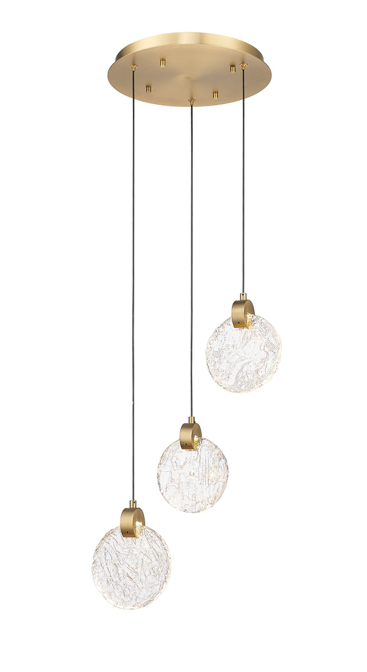 AGLAIA 3 LIGHT LED MULTI-PENDANT