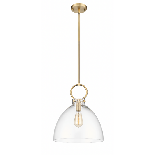 MAGNUS 1 LIGHT PENDANT W/ CLEAR GLASS