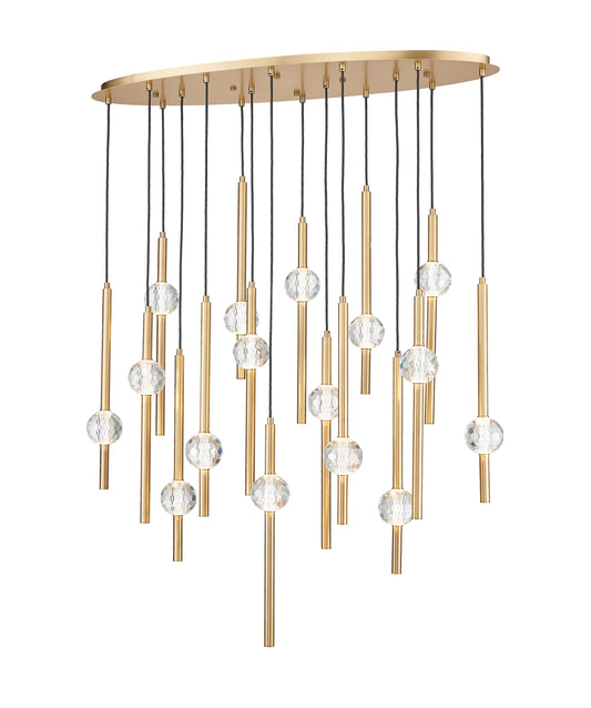 PRODROMOS 16 LIGHT LINEAR LED MULTI-PENDANT